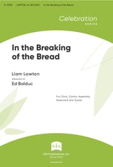 In the Breaking of the Bread SATB choral sheet music cover